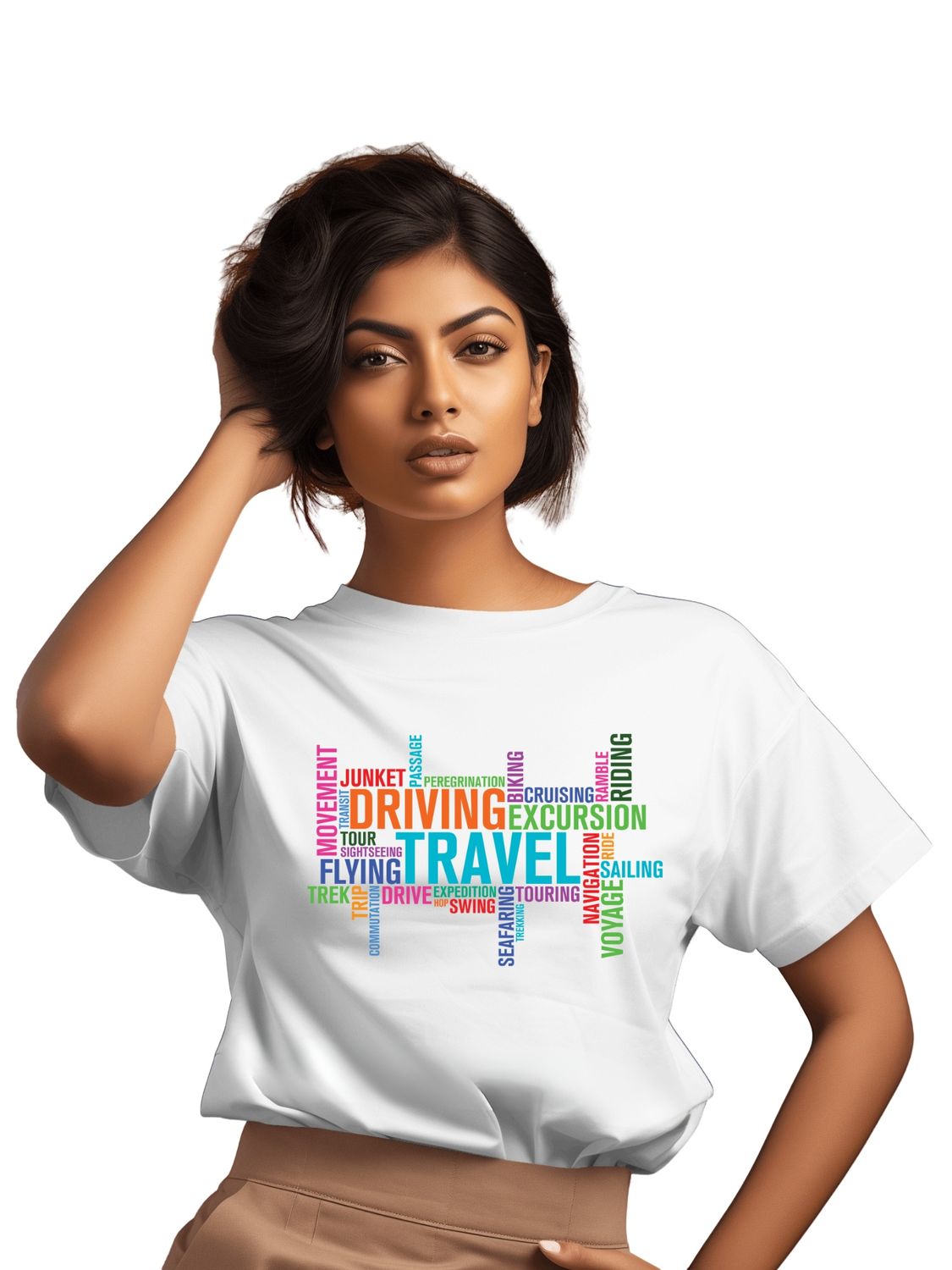 Travel Typography - Unisex T shirt