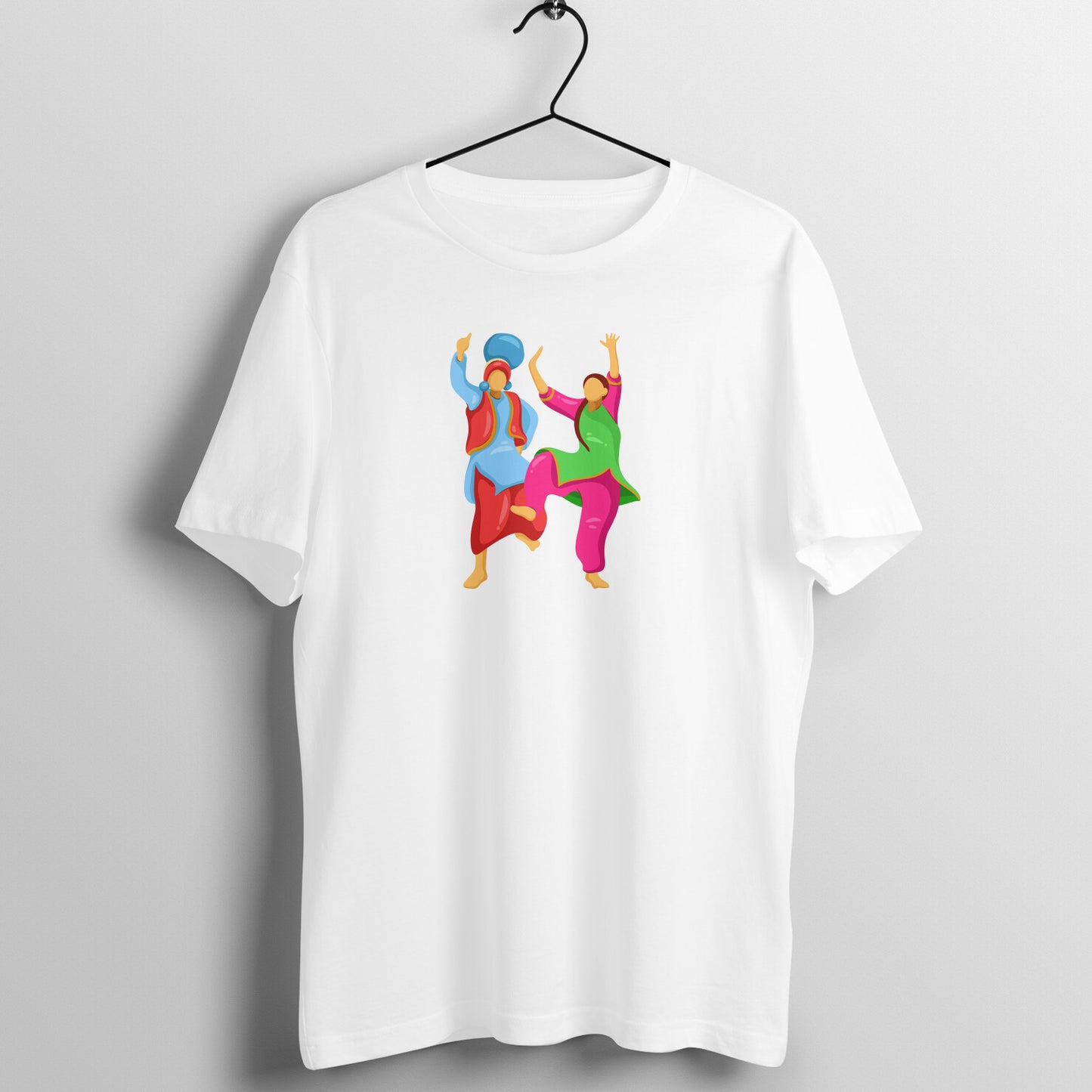 LET'S DO BHANGRA - visit the punjab - Travel t-shirt