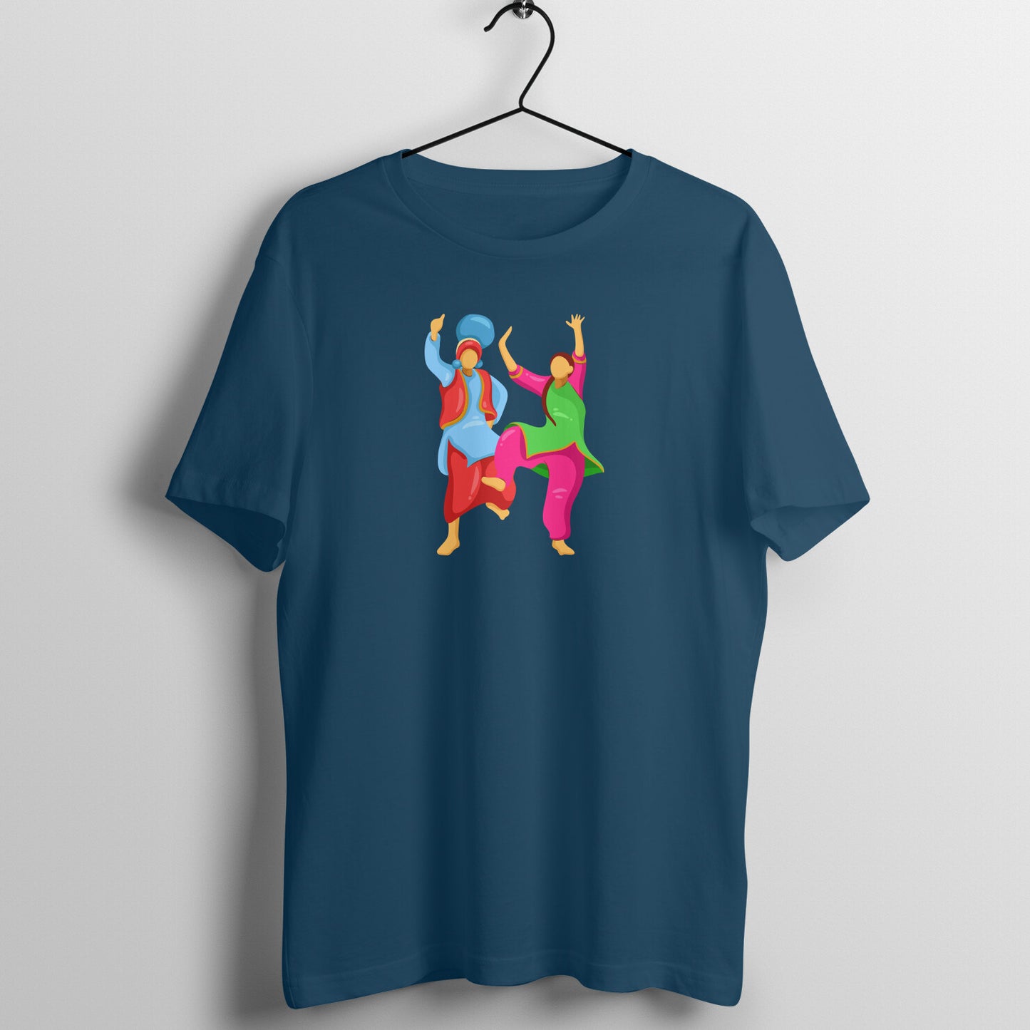 LET'S DO BHANGRA - visit the punjab - Travel t-shirt