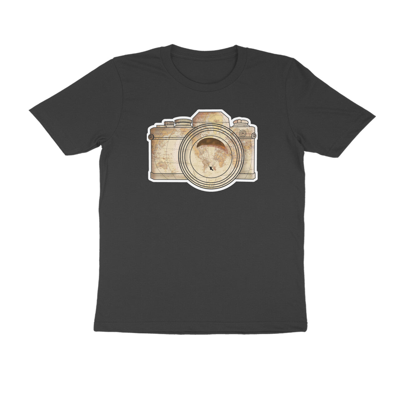 World Traveler & Photographer's Go to -   Unisex T-Shirt - Get out there and live a little.