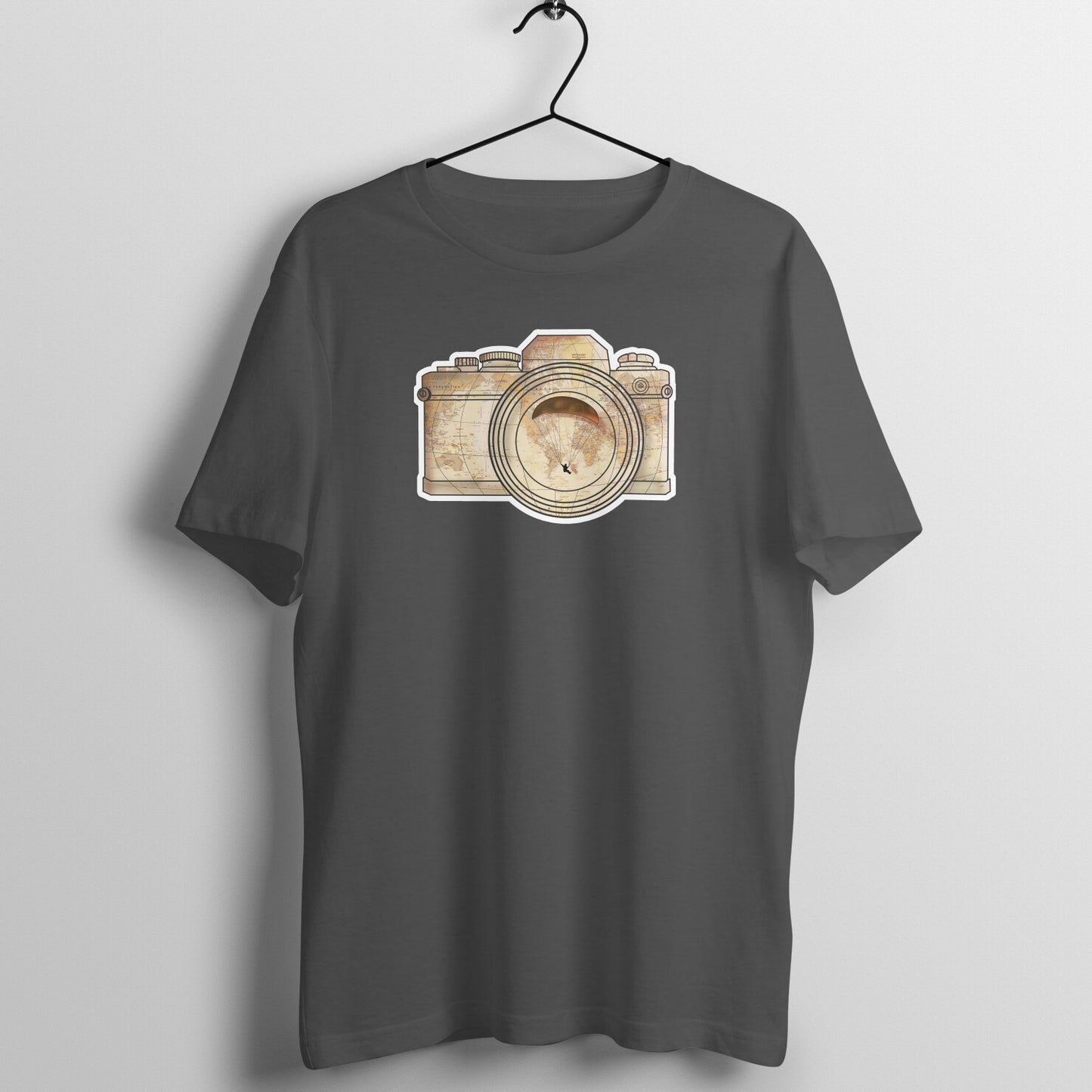 World Traveler & Photographer's Go to -   Unisex T-Shirt - Get out there and live a little.