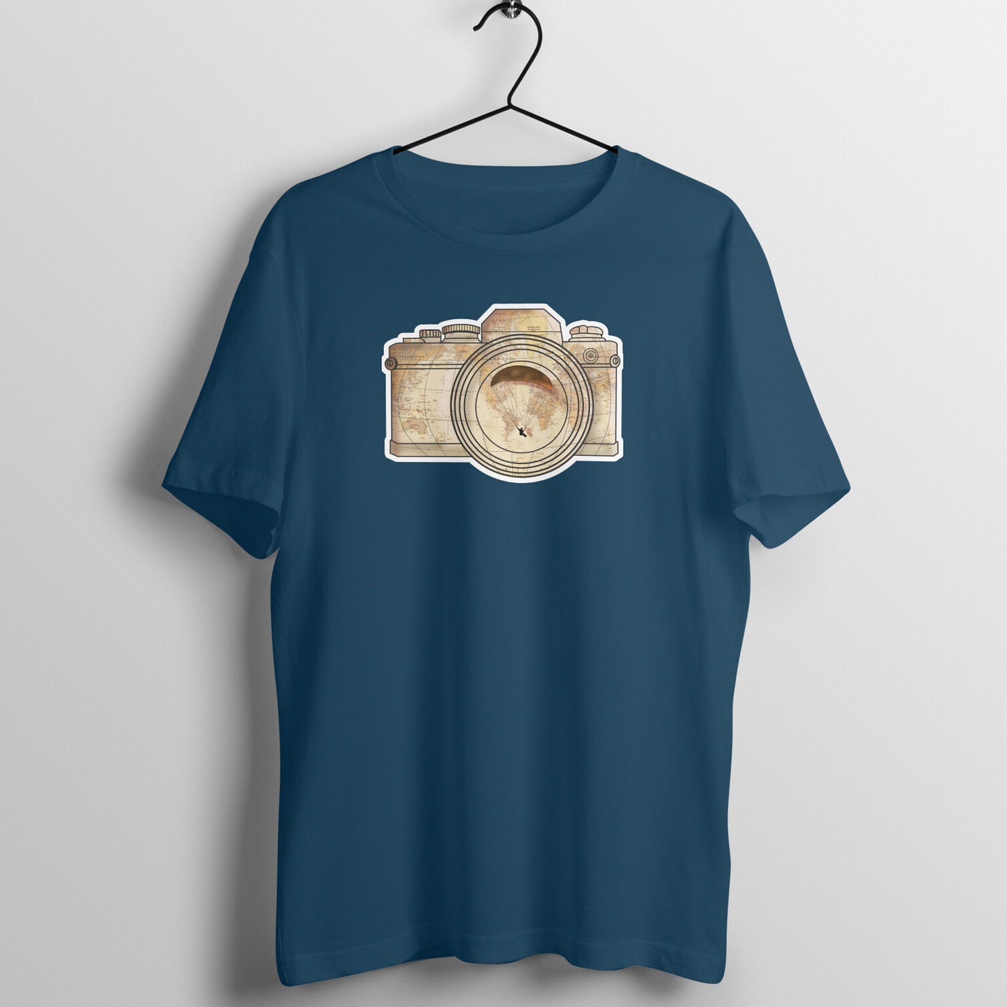 World Traveler & Photographer's Go to -   Unisex T-Shirt - Get out there and live a little.