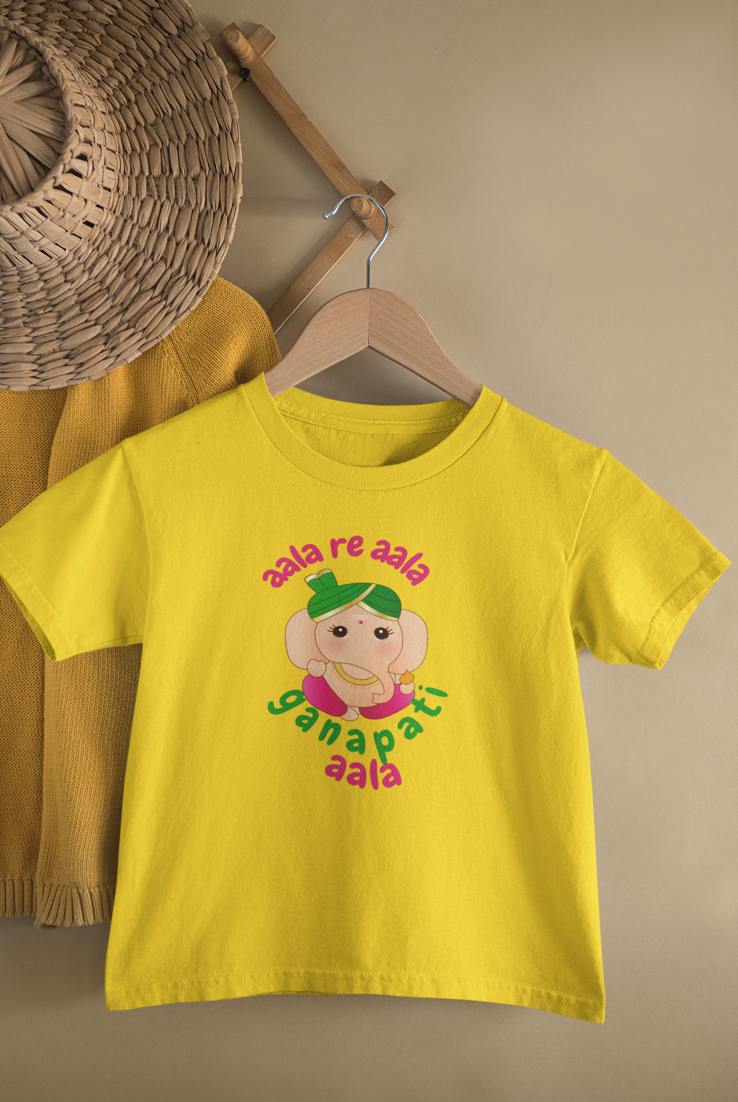 Aala Re Aala - Unisex T-Shirt for Kids (1 to 6 Years) - Premium Quality