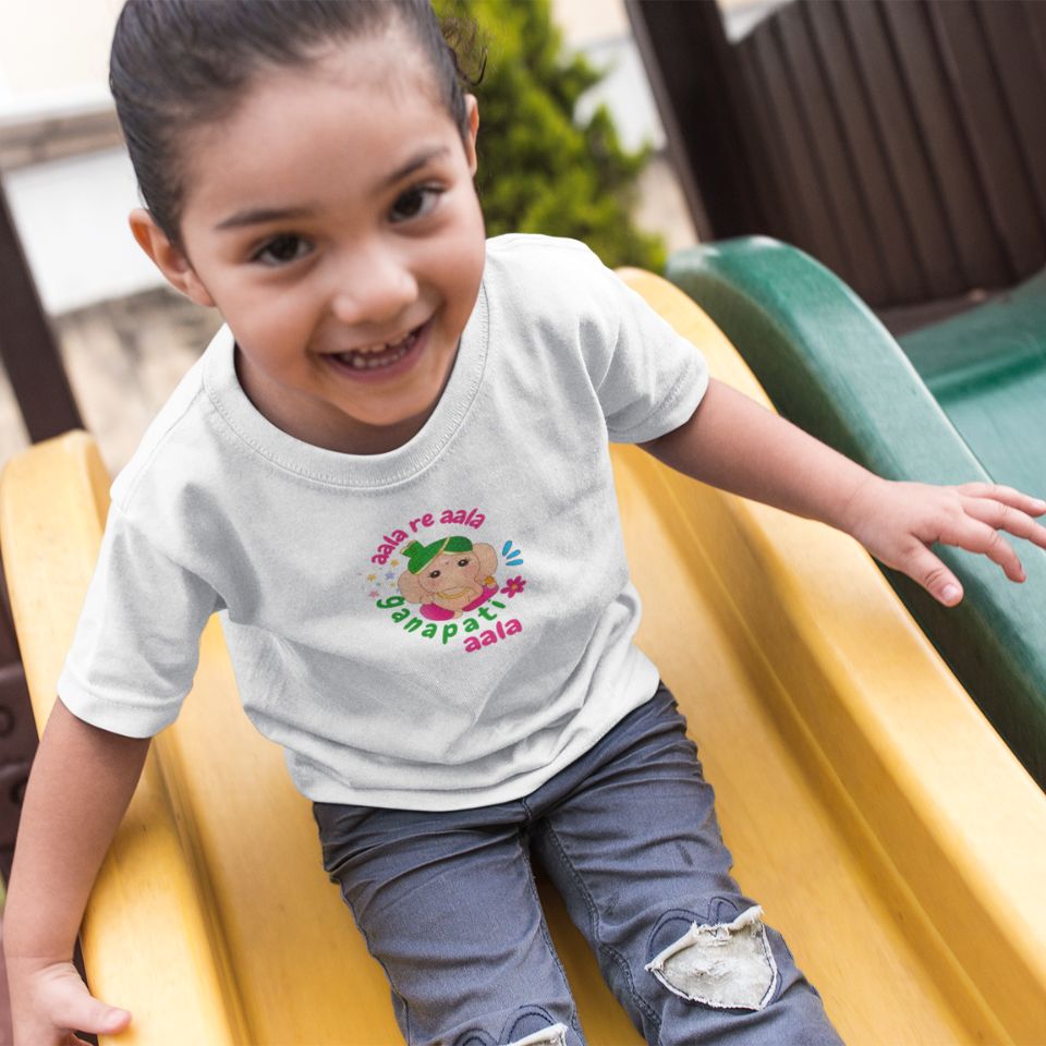 Aala Re Aala - Unisex T-Shirt for Kids (1 to 6 Years) - Premium Quality