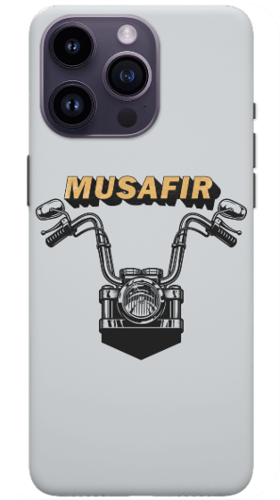 Roads To India - iPhone 14 Pro Max Case - Musafir (travel lover) for iPhone 14Pro Max Silicone Case |Drop Protection |Anti-Scratch Microfiber Lining| Silicone Ultra Slim Cover Shockproof Phone