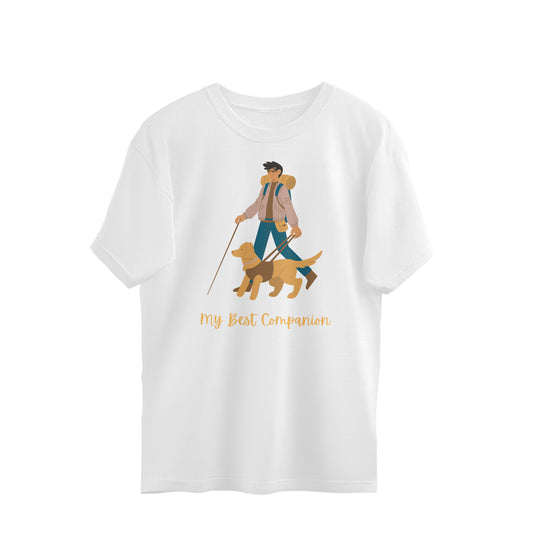 MY BEST COMPANION - UNISEX T SHIRTS - Walk on the wild side