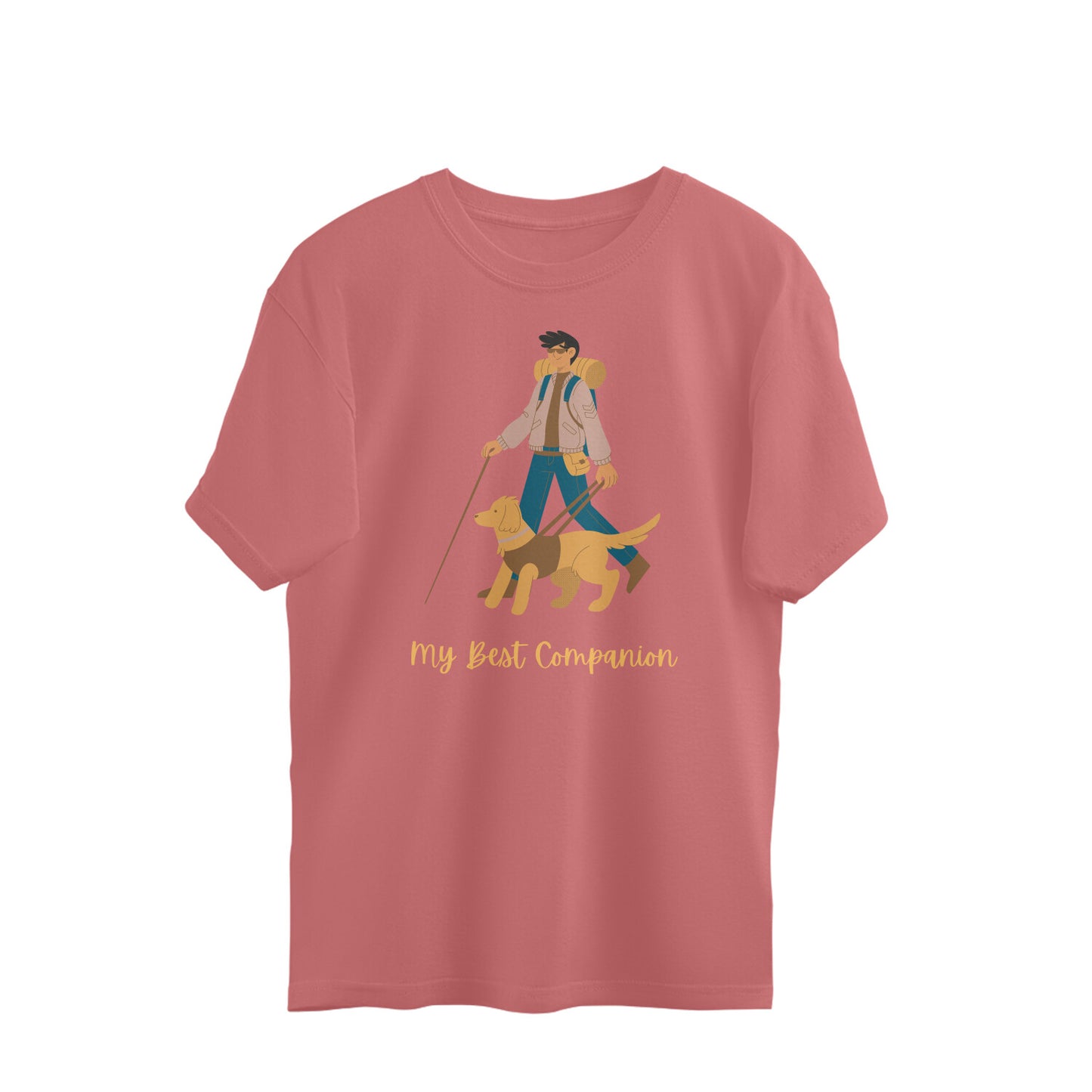 MY BEST COMPANION - UNISEX T SHIRTS - Walk on the wild side