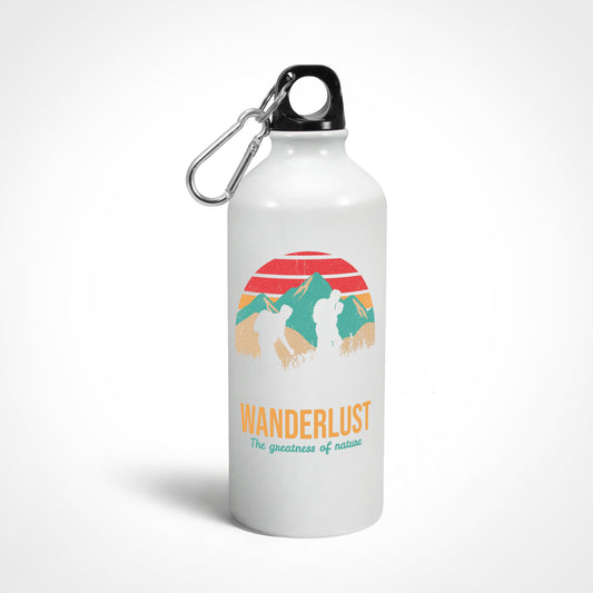 WANDERLUST -  Stainless Steel Water Bottle - 600 ML, 750 ML