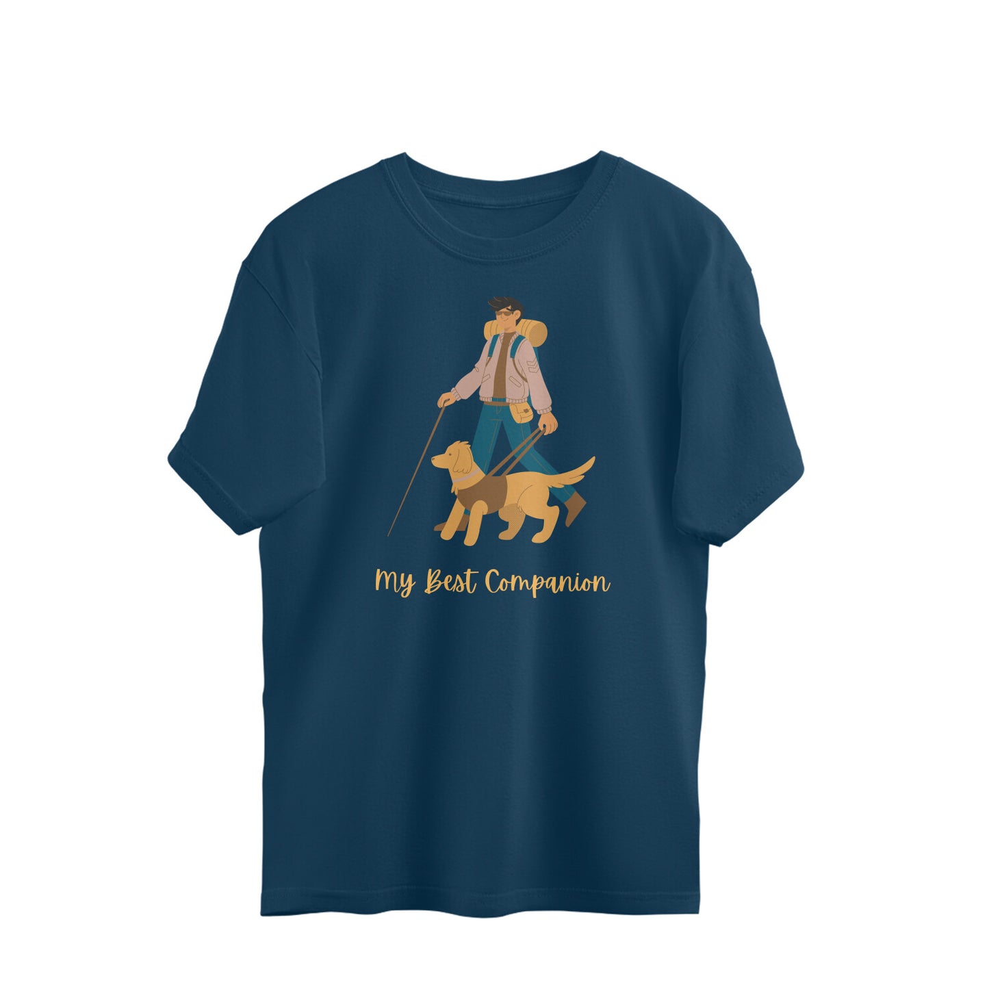 MY BEST COMPANION - UNISEX T SHIRTS - Walk on the wild side