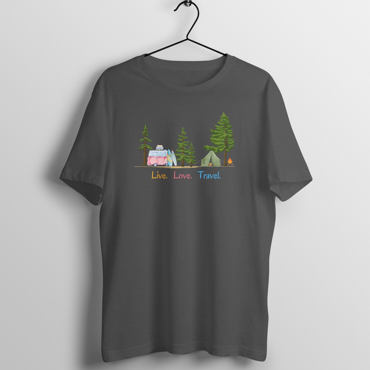 LIVE LIFE TRAVEL - UNISEX T SHIRTS - Live your life in your way