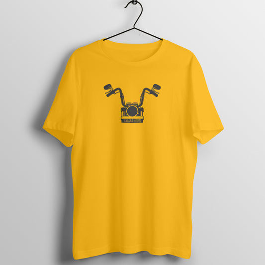 AWARA HOON - UNISEX T SHIRT - Get lost with your Awarapan ( White, Yellow)